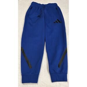 Adidas Men's Z.N.E. Size Small Blue Joggers with Black Accents New With Tags